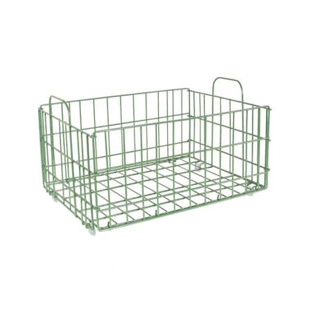 ATLANTIC Wire Basket For Cart System, green 23308042